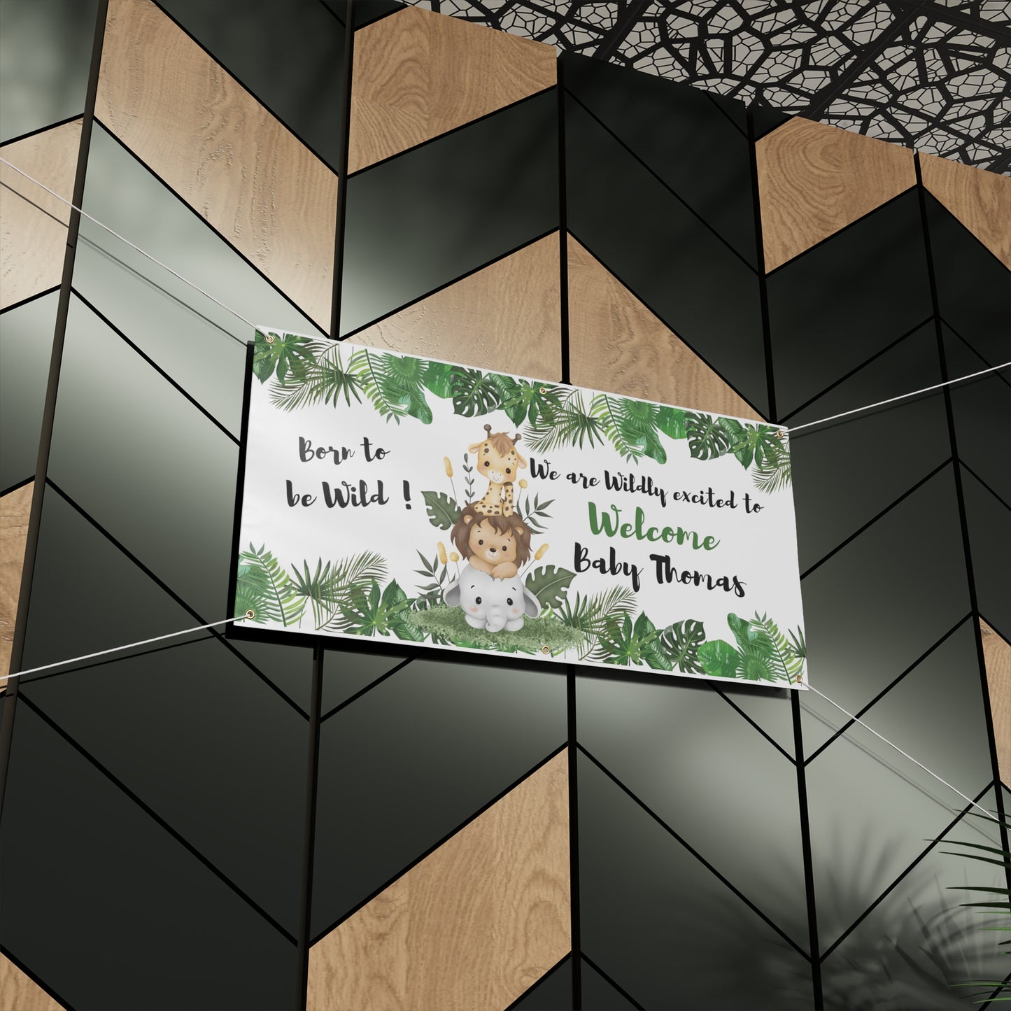 Welcome Baby Thomas Banner 1