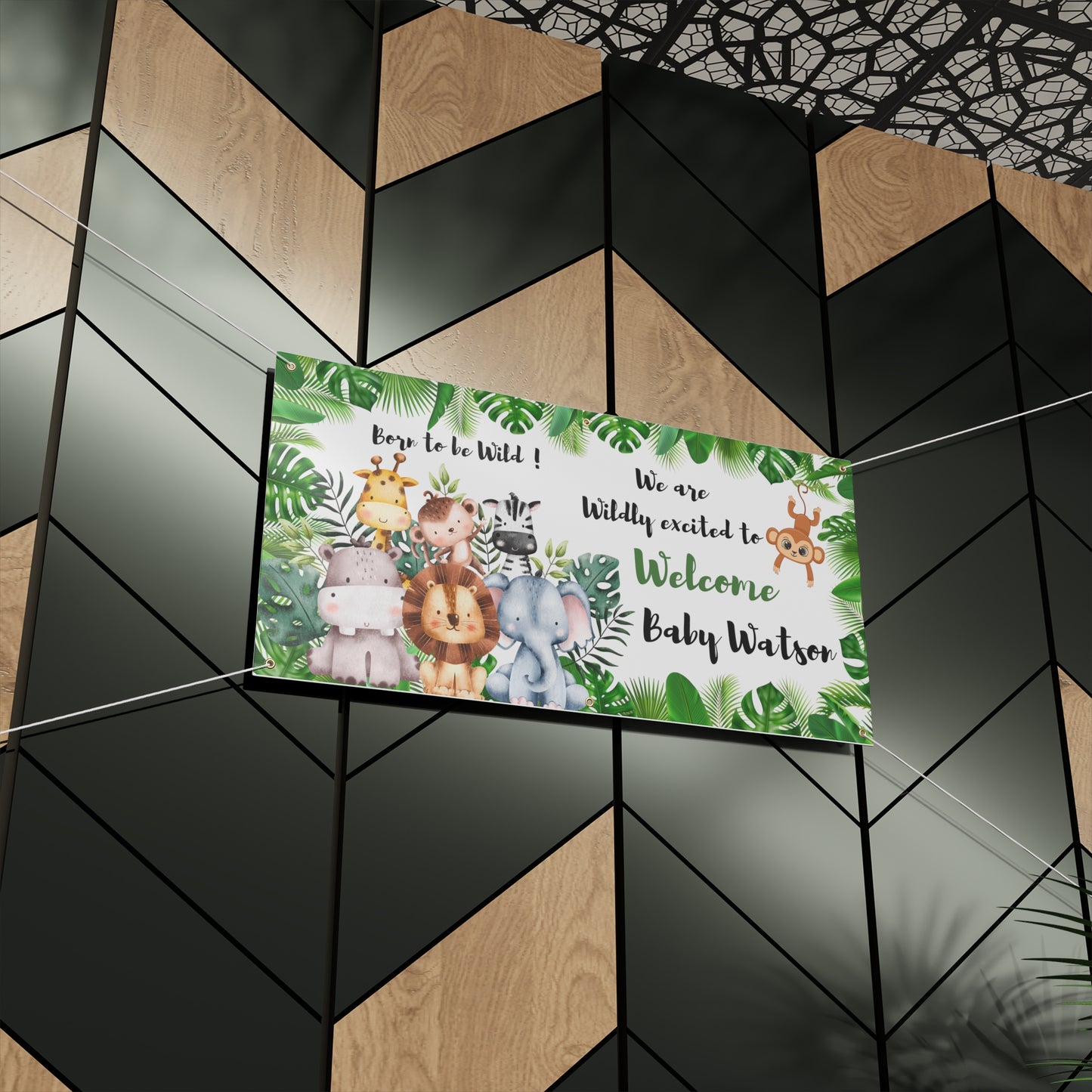 Welcome Baby Watson Banner 2