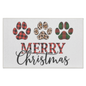 Merry Christmas Paws - Indoor Doormat