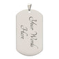 Son - Believe In Yourself - Luxury Dog Tag