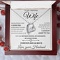 To My Amazing Wife - Heart Necklace