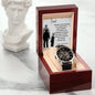 To Dad - Gift Watch - If I could invent a time machine