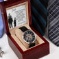 To Dad - Gift Watch - If I could invent a time machine