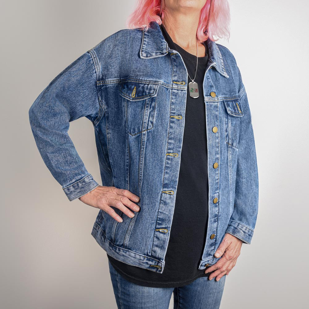 Best Mom Ever Denim Jacket