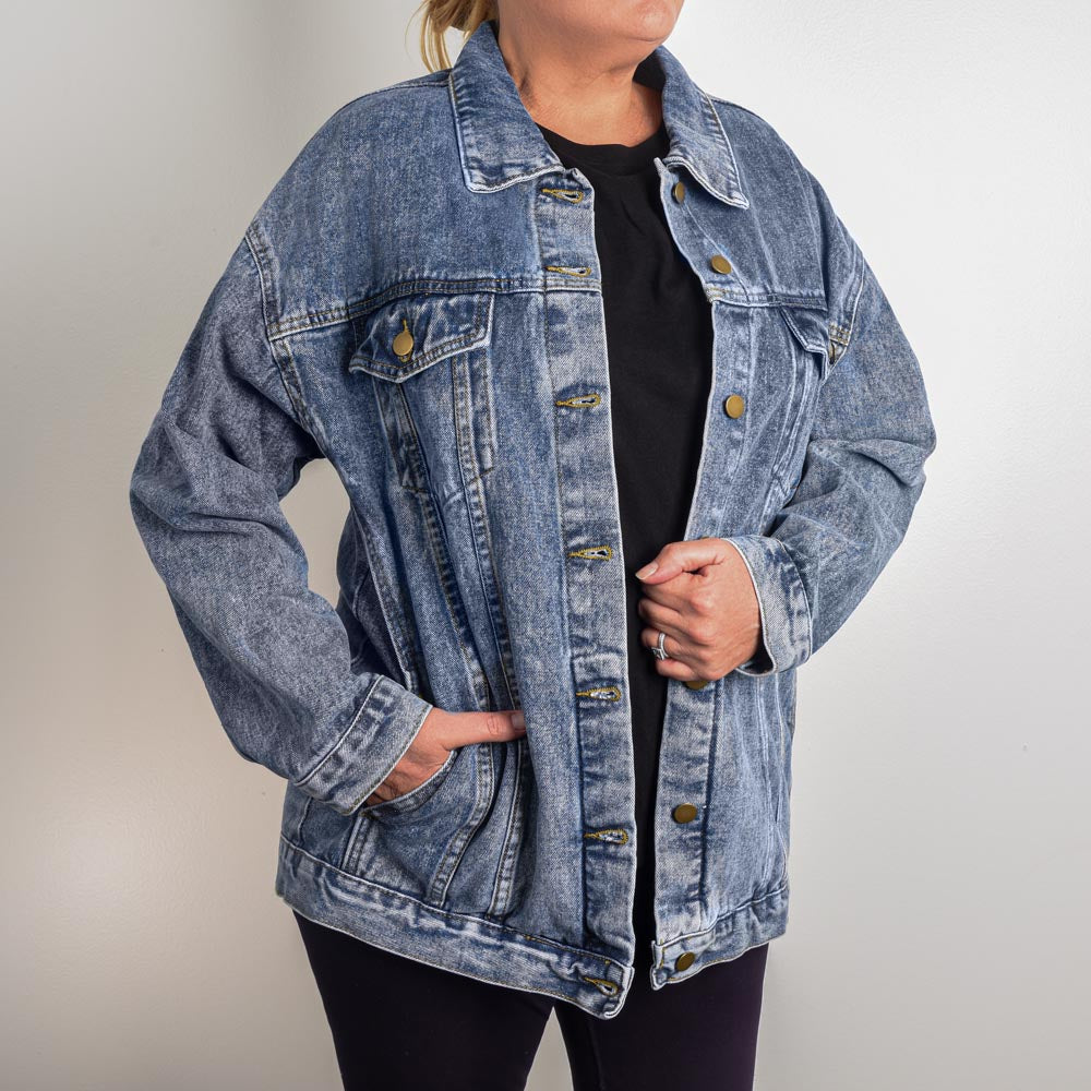 Best Mom Ever Denim Jacket
