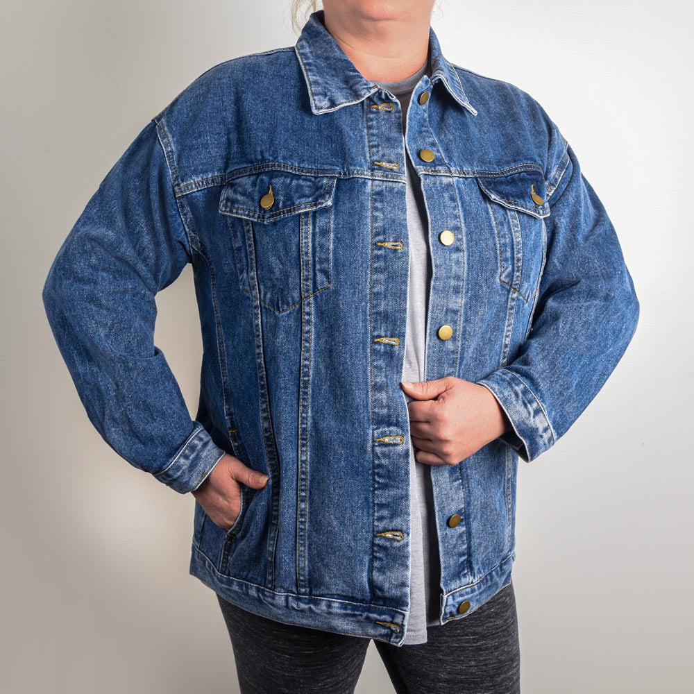 Best Mom Ever Denim Jacket