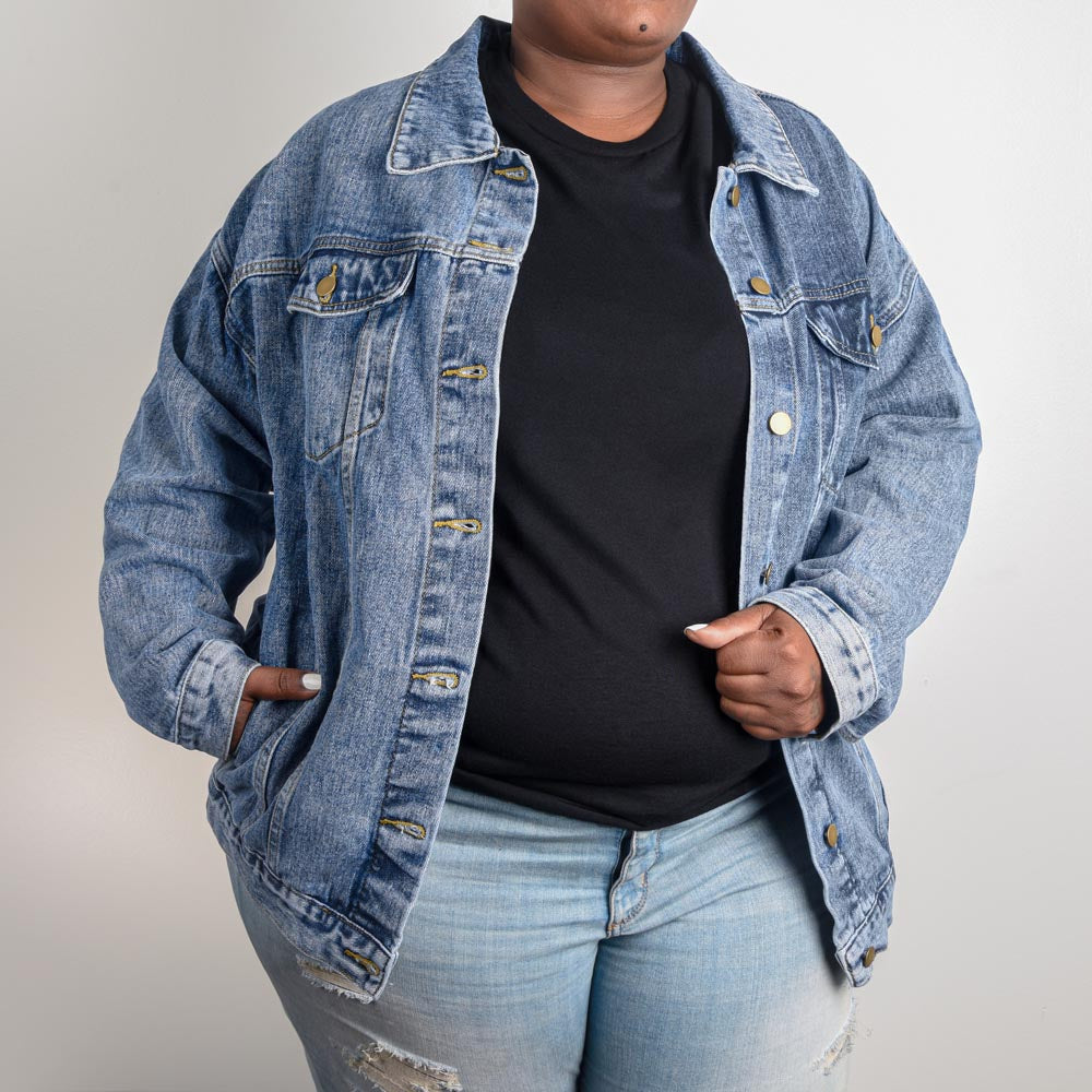 Best Mom Ever Denim Jacket