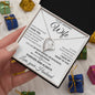 To My Amazing Wife - Heart Necklace