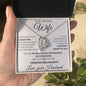To My Amazing Wife - Heart Necklace
