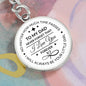 To My Dad - Always Your Little Girl - Keychain
