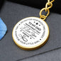 To My Dad - Always Your Little Girl - Keychain
