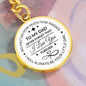To My Dad - Always Your Little Girl - Keychain