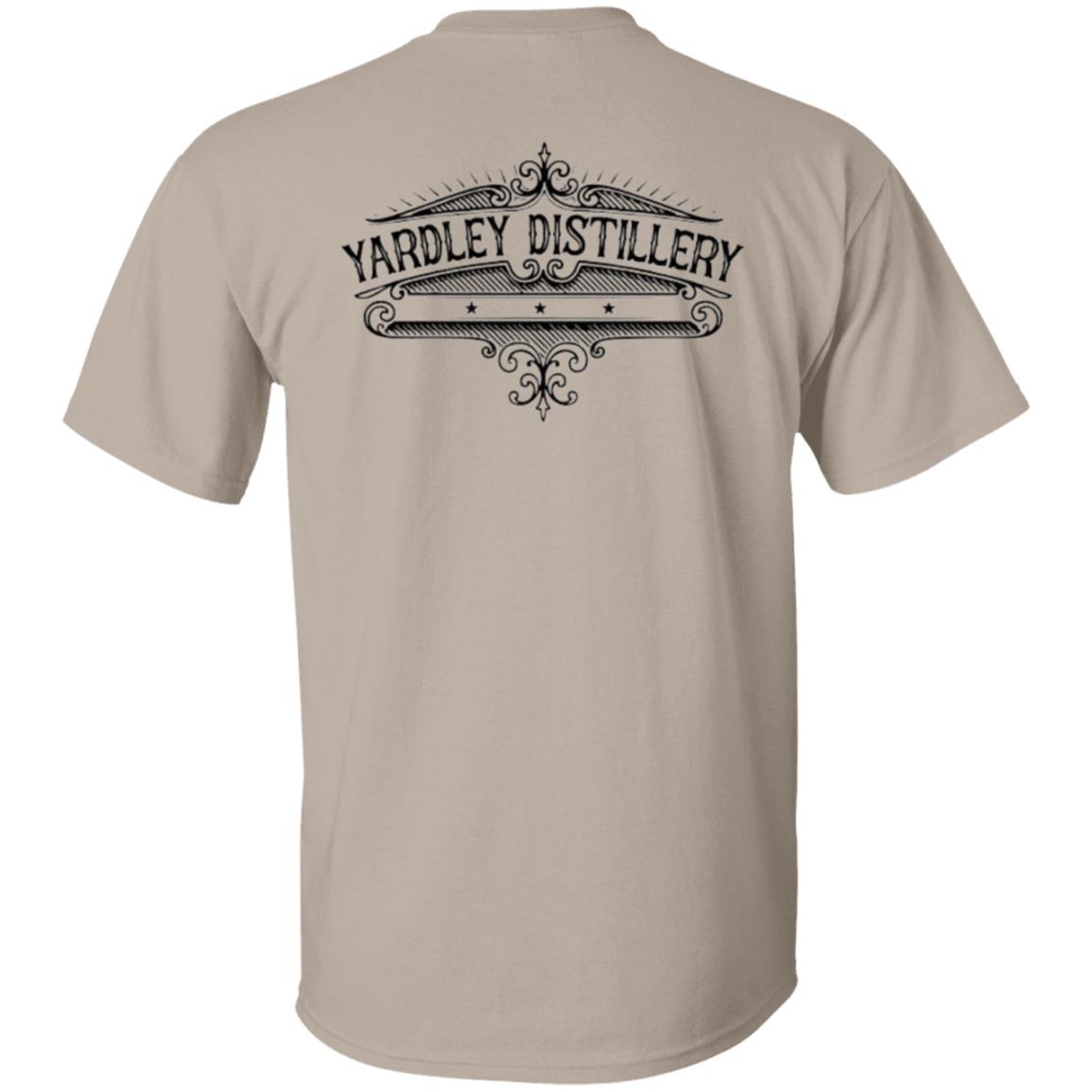 Yardley Distillery Logo (back only) T-shirt