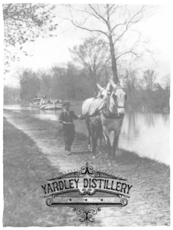 Yardley Distillery - Canal Blanket 30x40 "