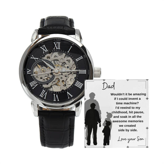 To Dad - Gift Watch - If I could invent a time machine